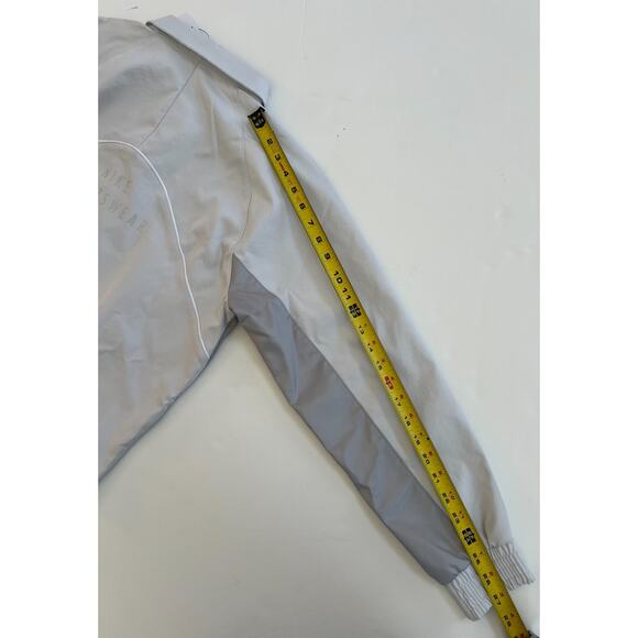 Nike Sportswear Woven Jacket Oversized Light Grey HQ3750-025 Women's Size M - Picture 10 of 12
